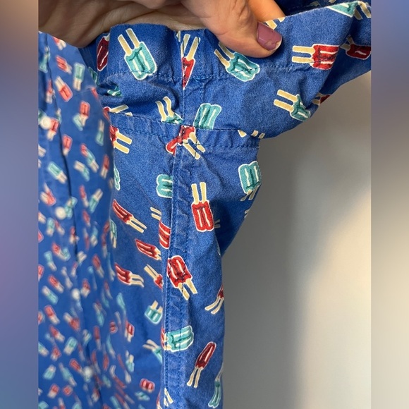 J.Crew Popsicle Bomb Pop Button Down Short Sleeve Shirt M - Picture 2 of 10